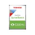 TOSHIBA 8TB 7200 RPM S300 Pro Surveillance SATA Hard Disk Drive - HDWTA80UZSVA