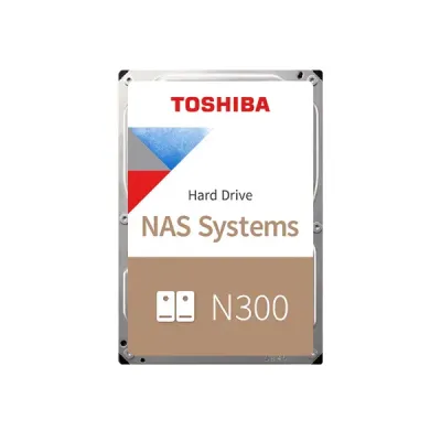 image of TOSHIBA N300 8TB 3.5 Inch 7200RPM SATA NAS Hard Disk Drive - HDWG780AZSTA with Spec and Price in BDT