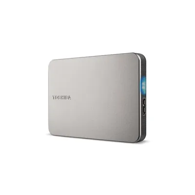 image of Toshiba Canvio Flex 4TB USB 3.2 Type-C External HDD - Warm Silver #HDTX240ASCCA with Spec and Price in BDT