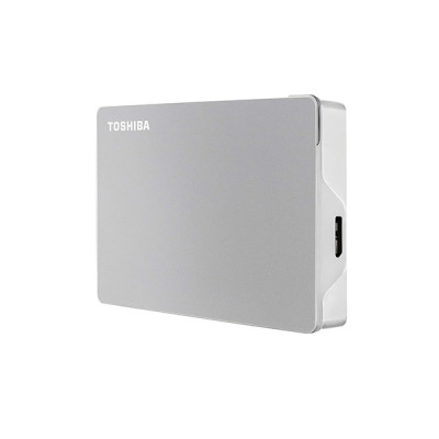 image of Toshiba Canvio Flex 4TB USB 3.2 Type-C External HDD - Silver #HDTX140ASCCA with Spec and Price in BDT
