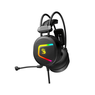 image of A4Tech Bloody MC750 ANC RGB HiFi USB Gaming Headphone - Black with Spec and Price in BDT