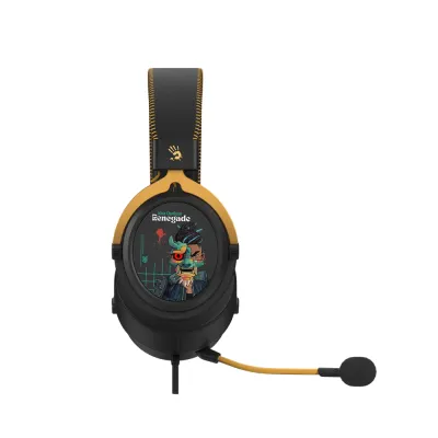 image of A4tech Bloody M595 Renegade Midnight Hybridcore USB Gaming Headphone with Spec and Price in BDT