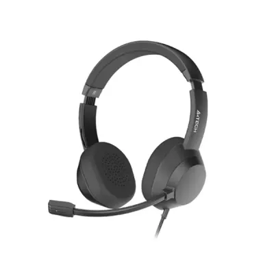 image of A4TECH FH150U Fstyler Stereo USB Headphone - Black with Spec and Price in BDT