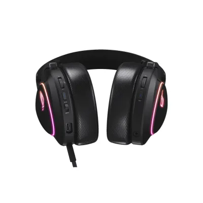 image of ASUS ROG Delta II Tri-Mode Wireless Gaming Headphone - Black with Spec and Price in BDT