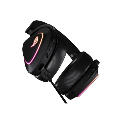 image of ASUS ROG Delta II Tri-Mode Wireless Gaming Headphone - Black with Spec and Price in BDT
