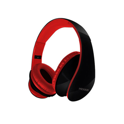 image of Microlab K360 3.5mm Stereo Headphone - Black with Spec and Price in BDT