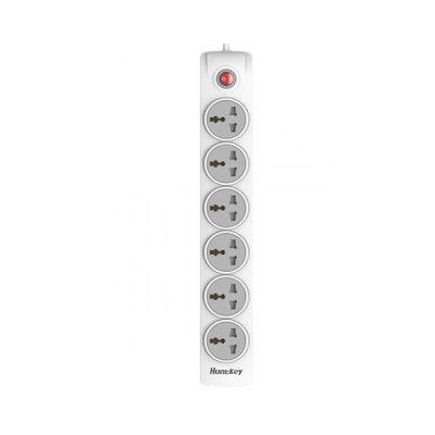 image of Huntkey SZN601 Six Socket Power Strip with Spec and Price in BDT