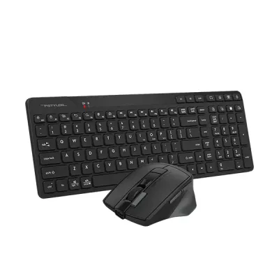 image of A4Tech Fstyler FB2800C AIR2 Multimode Rechargeable Keyboard Mouse Combo with Spec and Price in BDT