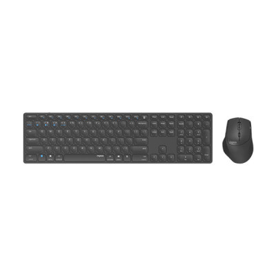 image of RAPOO 9800M Multi-mode Wireless Keyboard & Mouse Combo with Spec and Price in BDT