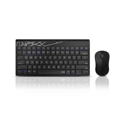 image of Rapoo 8000S Wireless Keyboard Mouse Combo with Spec and Price in BDT