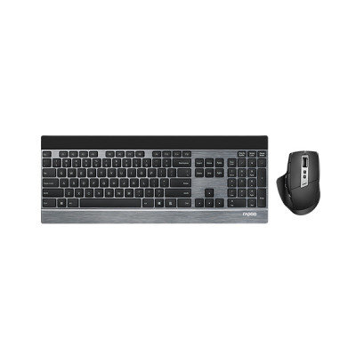 image of Rapoo 9900M Multi-mode Wireless Keyboard & Mouse combo  with Spec and Price in BDT