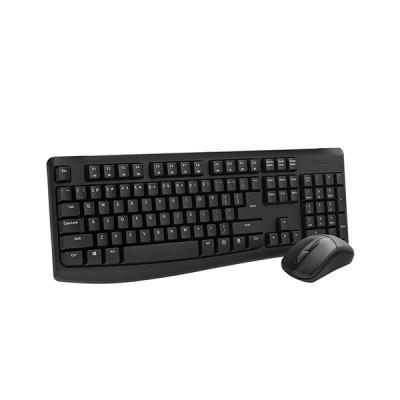 image of Rapoo X1800 Pro Wireless Optical Keyboard Mouse Combo with Spec and Price in BDT