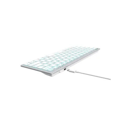 image of A4Tech Fstyler FX61 Scissor Switch USB Type-C Wired Keyboard with Spec and Price in BDT