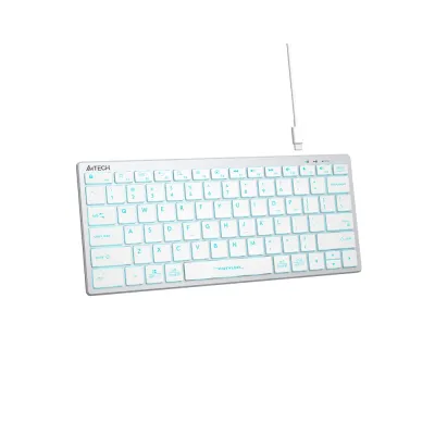 image of A4Tech Fstyler FX61 Scissor Switch USB Type-C Wired Keyboard with Spec and Price in BDT