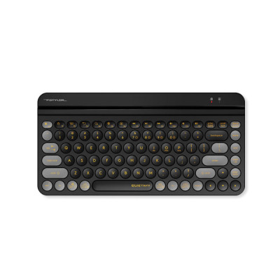 image of A4Tech FBK30 Fstyler BlackCurrant Quiet Key Multimode Mini Wireless Keyboard (Bangla+English Layout) with Spec and Price in BDT
