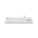 A4tech Fstyler FBX53C Dual-Mode (Bluetooth & 2.4G Wireless) Scissor Switch Wireless Keyboard - White (Only English Layout)