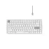 A4tech Fstyler FBX53C Dual-Mode (Bluetooth & 2.4G Wireless) Scissor Switch Wireless Keyboard - White (Only English Layout)