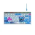 A4Tech Bloody AT75 Nyx Mirage RGB USB Mechanical Gaming Keyboard with Voice-Activated LED Lighting Bar
