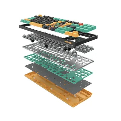 image of A4Tech Bloody AT87 Renegade RGB USB Mechanical Gaming Keyboard with Spec and Price in BDT