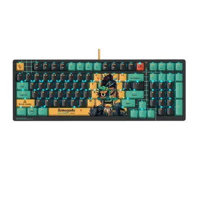 image of A4Tech Bloody AT98 Renegade RGB USB Mechanical Gaming Keyboard with Spec and Price in BDT