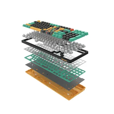 image of A4Tech Bloody AT98 Renegade RGB USB Mechanical Gaming Keyboard with Spec and Price in BDT