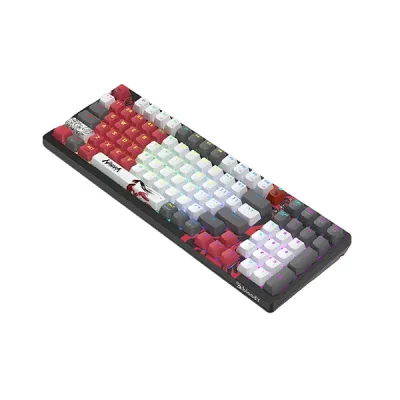 image of A4Tech Bloody WS98 NARAKA RGB BLMS Red Switch Wireless Mechanical Gaming Keyboard with Spec and Price in BDT