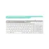 A4TECH FK25 Fstyler 2-Section Compact Keyboard - White