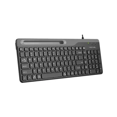 image of A4TECH FK25 Fstyler 2-Section Compact Keyboard - Black with Spec and Price in BDT