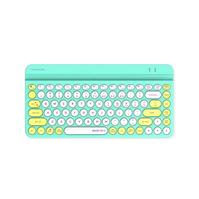 image of A4Tech FBK30 Fstyler Quiet Key Multimode Mini Wireless Keyboard (English Layout) with Spec and Price in BDT