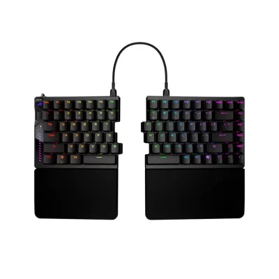 image of ASUS ROG Falcata (M703) Hot-swappable ROG HFX V2 Magnetic Switch 75% Split Mechanical Gaming Keyboard with Spec and Price in BDT