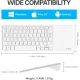 Rapoo E900T Portable Wireless Keyboard with Touchpad - White