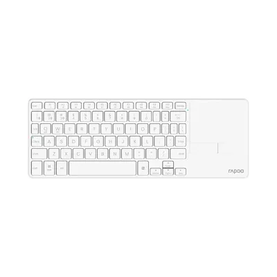image of Rapoo E900T Portable Wireless Keyboard with Touchpad - White with Spec and Price in BDT