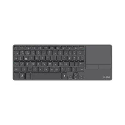 image of Rapoo E900T Portable Wireless Keyboard with Touchpad - Black with Spec and Price in BDT