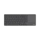 Rapoo E900T Portable Wireless Keyboard with Touchpad - Black