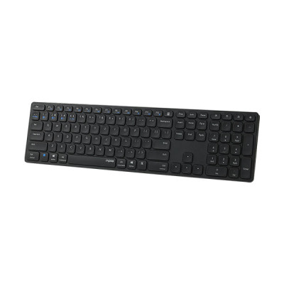 image of Rapoo E9550G Multi-mode Wireless Blade Dark Grey Keyboard with Spec and Price in BDT