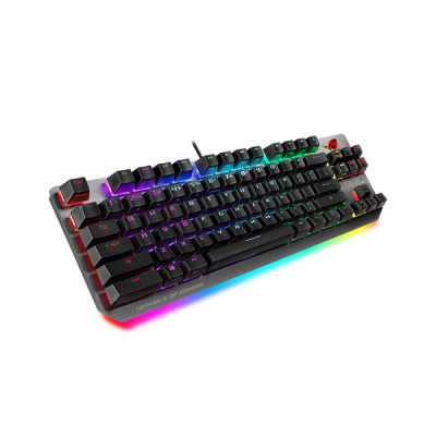 image of ASUS ROG Strix Scope TKL (X802) Cherry MX Blue Switch Mechanical Gaming Keyboard with Spec and Price in BDT