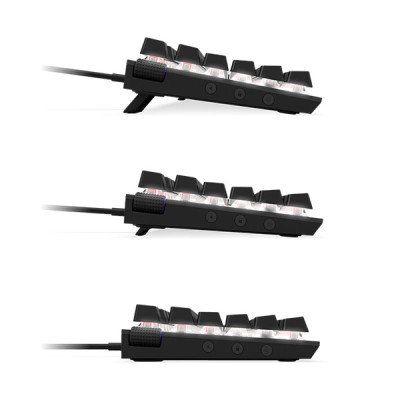 image of NZXT Function (KB-1FSUS-BR) Red Switch Mechanical Keyboard - Black with Spec and Price in BDT