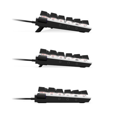 image of NZXT Function Mini TKL (KB-175US-WR) Red Switch Compact Mechanical Keyboard - White with Spec and Price in BDT