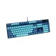Rapoo V500PRO Cyan Blue Backlit Blue Switch Mechanical Gaming Keyboard