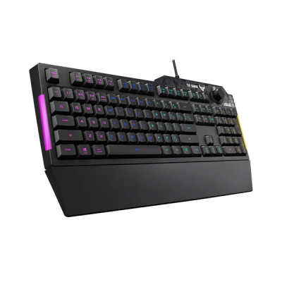 image of ASUS TUF GAMING K1 (RA04) RGB Gaming Keyboard with Spec and Price in BDT