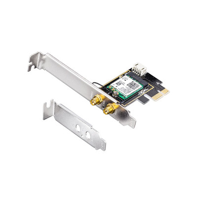 image of CUDY WE3000 V1 - Dual Band AX3000 Mbps WiFi6 PCIe & Bluetooth 5.2 Adapter with Spec and Price in BDT