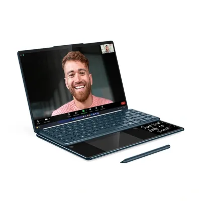 image of Lenovo Yoga Book 9i 14IAH10 (83KJ002WLK) Core Ultra 9 285H 32GB RAM 1TB SSD 14.0-inch 2.8K Dual OLED Display AI Laptop with Spec and Price in BDT