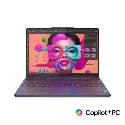 image of Lenovo Yoga 9i 2-in-1 Aura Edition 14ILL10 (83LC003TLK) Core Ultra 7 258V 32GB RAM 1TB SSD 14.0-inch 4K OLED Display Copilot+ PC with Spec and Price in BDT