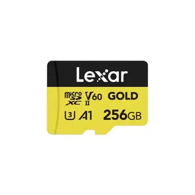 image of Lexar Professional GOLD 256GB microSDXC UHS-II Card with Spec and Price in BDT