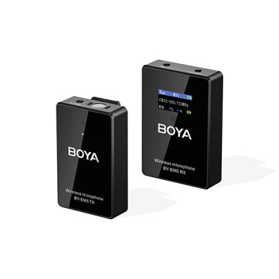image of Boya BY-EM5-K1 UHF Wireless Microphone System with Spec and Price in BDT