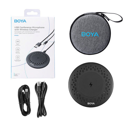 image of Boya Blobby  USB Conference Microphone with Wireless Charger with Spec and Price in BDT