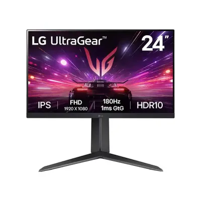 image of LG UltraGear 24GS65F-B 24-inch IPS FHD 180Hz Gaming Monitor with Spec and Price in BDT