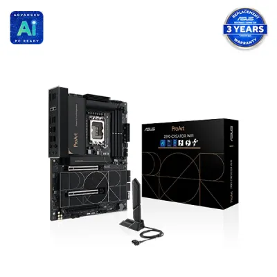 image of ASUS ProArt Z890-Creator WiFi Intel LGA1851 ATX Motherboard with Spec and Price in BDT