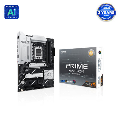 image of ASUS PRIME X870-P-CSM AMD AM5 ATX Motherboard with Spec and Price in BDT