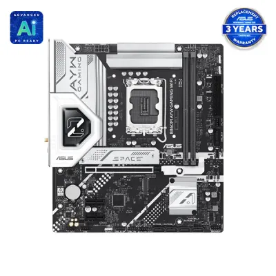 image of ASUS B860M AYW GAMING WIFI LGA1851 mATX Gaming Motherboard with Spec and Price in BDT